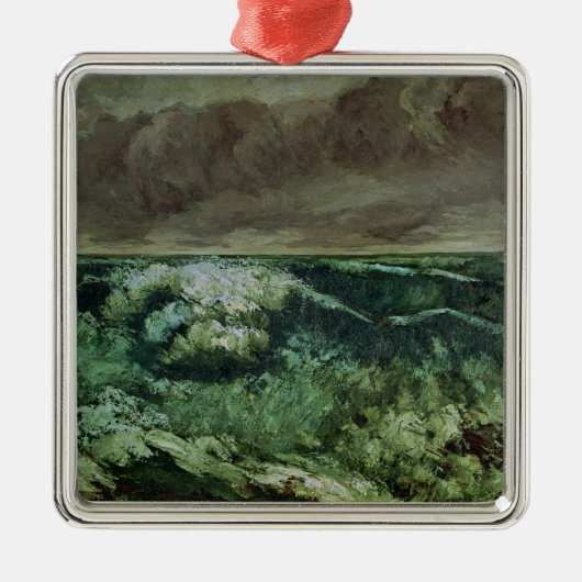 1870年後の波、 メタルオーナメント (正面)