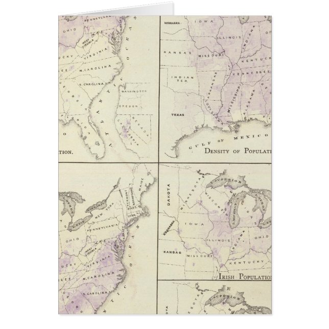 1870統一された州国勢図 (正面)