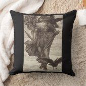 1871年ノース知恵の神オーディン クッション (ブランケット)