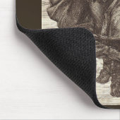 1871年ノース知恵の神オーディン マウスパッド (コーナー)