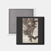 1871年ノース知恵の神オーディン マグネット (正面/裏面)