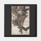 1871年ノース知恵の神オーディン マグネット (正面)