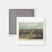 1871年ワシントンDC マグネット (正面/裏面)