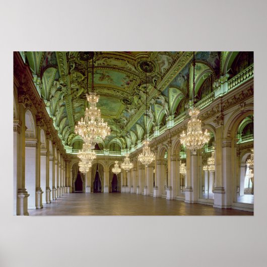 1871年以降のグランデ・サルレ・デ・フェテスの見解 ポスター (正面)