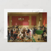 1871年結婚のパリ共産党政権下のAの作品 ポストカード (正面/裏面)