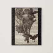 1871年Odin、知恵のNorseの神の ジグソーパズル (縦)