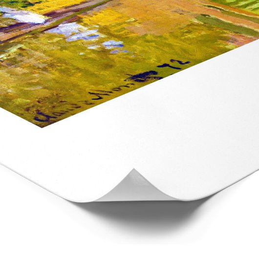 1872クロード・モネ ポスター (角)