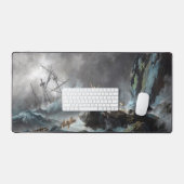 1872年の嵐で難破 デスクマット (キーボード&マウス)