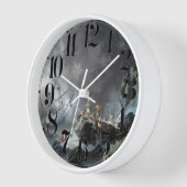 1872年の嵐で難破 壁時計 (傾斜)