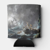 1872年の嵐で難破 缶クーラー (裏面)