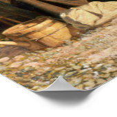 1872年ゼムストボでのディナー ポスター (角)