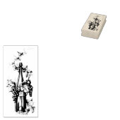 1873ヴィンテージワインボトル ラバースタンプ (押印)