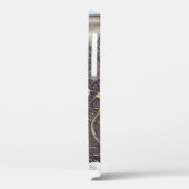 1873年のテキサス州サンアントニオ 古地図 空中図 Case-Mate iPhoneケース (裏面 / 左)