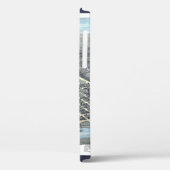 1873年テキサス州オースティン 古地図 空撮図 Case-Mate iPhoneケース (裏面 / 左)