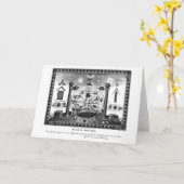 1874年からのフリーメーソンの紋章の図表 カード (黄色い花)