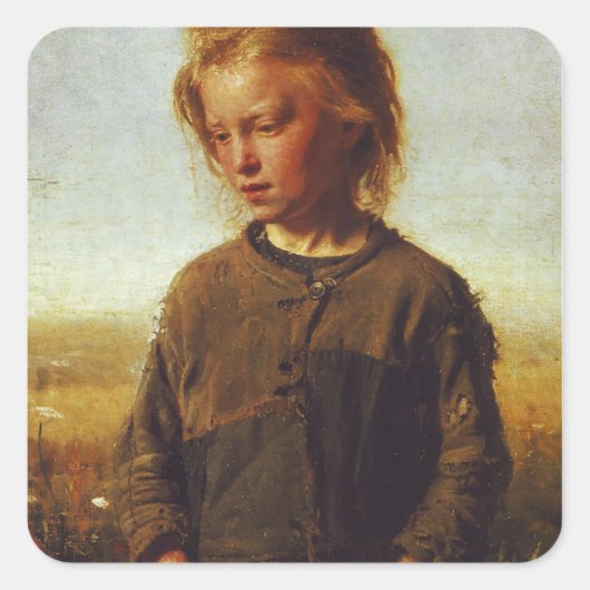 1874年のフィッシャー娘 スクエアシール (正面)