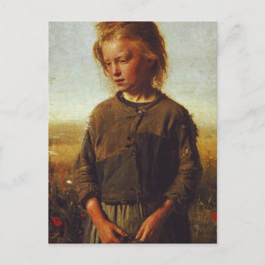 1874年のフィッシャー娘 ポストカード (正面)