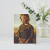 1874年のフィッシャー娘 ポストカード (スタンド正面)