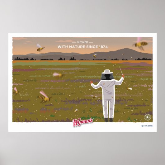 1874年のポスター以来の自然と共演 ポスター (正面)