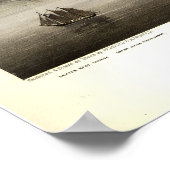 1874年シカゴ、ILバードアイビューパノラママップ ポスター (角)