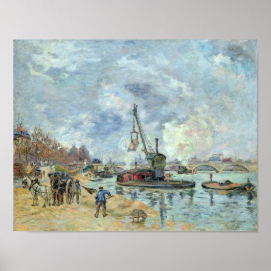 1874年パリのクェデベルシーで ポスター (正面)