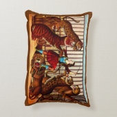 1874年ライオンの女王 アクセントクッション (裏面(縦))