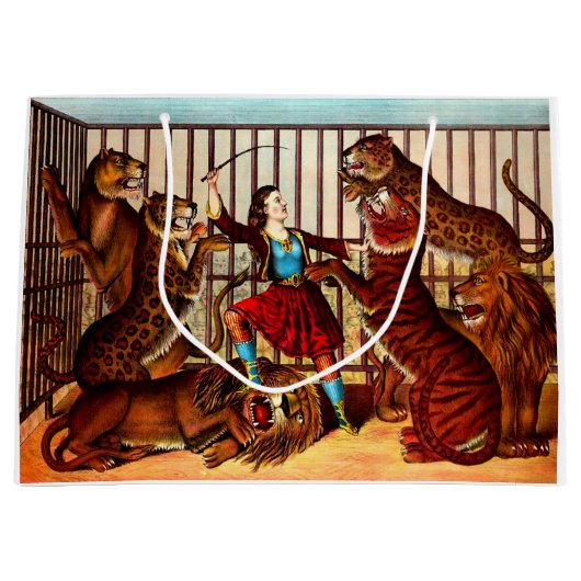 1874年ライオンの女王 ラージペーパーバッグ (正面)