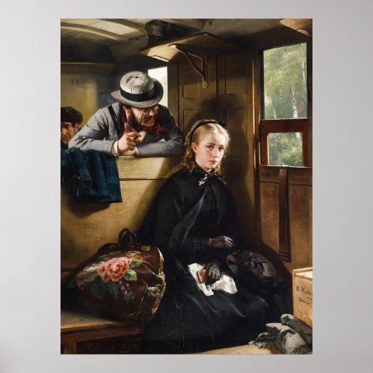 1874年、ベルソルド・ウォッツェの苛立った紳士は ポスター (正面)