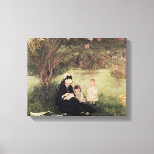 1874年、マウレコーの薄紫の下 キャンバスプリント