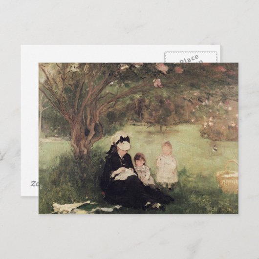 1874年、マウレコーの薄紫の下 ポストカード (正面/裏面)