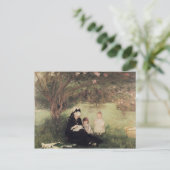 1874年、マウレコーの薄紫の下 ポストカード (スタンド正面)