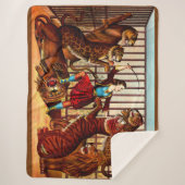 1874 ライオンの女王 シェルパブランケット (正面)