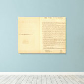 1874 Mexico Atlasのタイトルページ キャンバスプリント (インサイチュ (ウッドフロア))