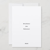 1875ビクトリアン年サンタクロースおもちゃクリスマス シーズンカード (裏面)