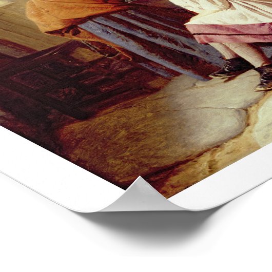 1875年の恥辱(油) ポスター (角)