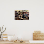 1875年の食事 ポスター (キッチン)