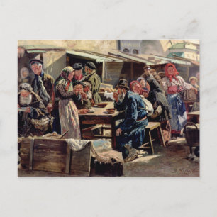 1875年の食事 ポストカード