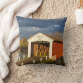 1875年（1875年）に建てられたメドラ橋 クッション (ブランケット)