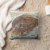 1876ニューヨーク – 装飾用クッション クッション (ブランケット)