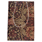 1876ヴィンテージウィリアム・モリスハニーサックル ミディアムペーパーバッグ (裏面)