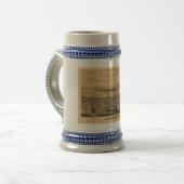 1876年にサンディエゴカリフォルニア ビールジョッキ (正面左)