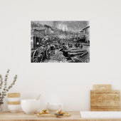 1876年のデッドウッド・サウスダコタ ポスター (キッチン)