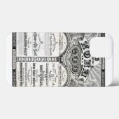 1876年の十戒のポスター復元 Case-Mate iPhoneケース (裏面 (横))