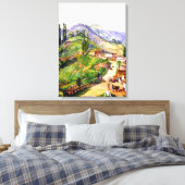 1876年ジャワ州トサリの絵画村 キャンバスプリント (インサイチュ (寝室))