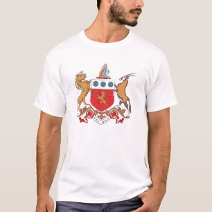 (1876年)岬のコロニーの紋章付き外衣 Tシャツ