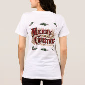 1876素朴年のメリークリスマス トライブレンドＴシャツ (裏面)