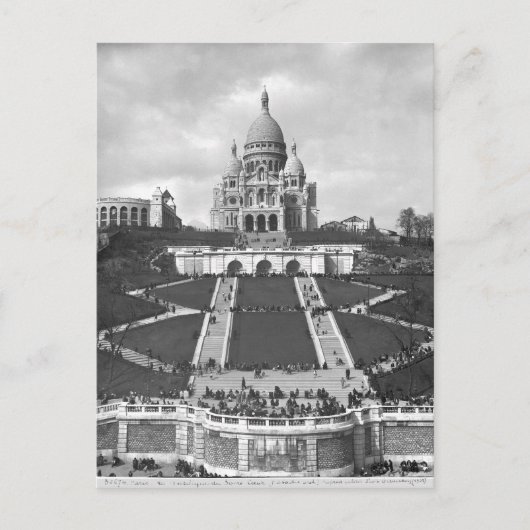 〒1876-1910モンマルトル市聖歌隊 ポストカード (正面)