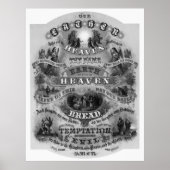 1876 LORD'S PRAYER ポスター (正面)