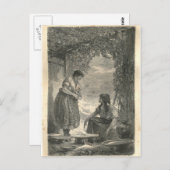 1877プリントメキシコ、地球とその民 ポストカード (正面/裏面)