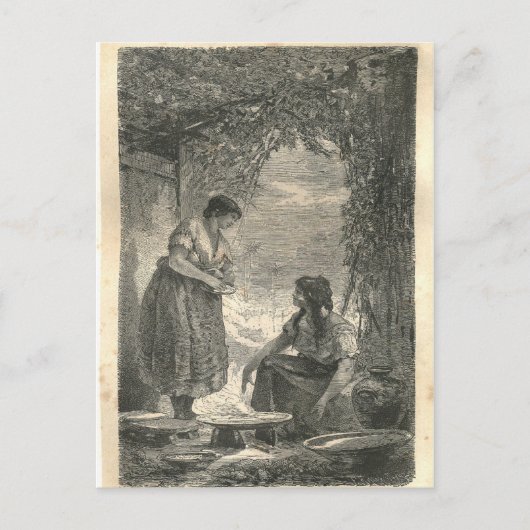 1877プリントメキシコ、地球とその民 ポストカード (正面)